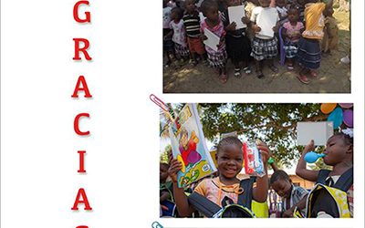 Un éxito la recogida de material escolar y para la protección de albinos