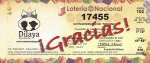 Lotería de Navidad. Vosotros sois nuestro gran premio